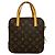 Louis Vuitton Spontini Monogram Schultertasche aus Leder Braun - Ansicht 3