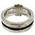 Autre Marque Anello Tiffany Grooved in argento sterling e oro giallo D'oro - vista 6