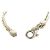 Autre Marque Bracciale Tiffany Vintage Double Rope Center Knot Argento - vista 4