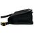 Borsa a tracolla in pelle Gucci Old Sherry Line Micro GG Logo Nero - vista 5