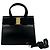 Borsa a tracolla 2-Way in pelle con fiocco Vara di Salvatore Ferragamo Nero