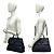 Borsa a tracolla 2-way GUCCI Daily Bamboo in pelle Nero - vista 2