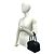 Loewe Vintage Mini-Handtasche aus Nappa-Leder mit eingraviertem Anagramm-Logo Schwarz - Ansicht 2