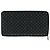 Cartera Zippy Louis Vuitton Nanogram de piel Negro - vista 2