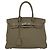 Hermès Borsa Hermes Birkin 30 in pelle Taurillon Clemence Marrone