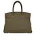 Hermès Borsa Hermes Birkin 30 in pelle Taurillon Clemence Marrone - vista 3