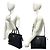 Tote Borsa a tracolla in pelle con logo Prada Nero - vista 2