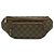 Bumbag Sac banane Louis Vuitton Damier Melville Marron Damier ebène - vue 2