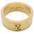 Anello a Fascia Placcato Oro Louis Vuitton D'oro - vista 6