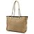 Borsa Tote CHANEL Linea Deauville MM Medium Marrone - vista 3