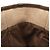 Borsa Tote CHANEL Linea Deauville MM Medium Marrone - vista 7