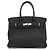 Hermès Borsa Hermes Birkin 30 in pelle Taurillon Clemence nera Nero