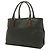 Borsa Tote Bottega Veneta Marco Polo Nero Marrone scuro - vista 3