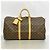 Keepall Borsa Boston Louis Vuitton Marrone - vista 10