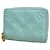 Louis Vuitton Monogram Embossed Portefeuille Lou Wallet Blu