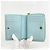 Louis Vuitton Monogram Embossed Portefeuille Lou Wallet Blu - vista 3