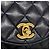 Borsa a tracolla con catena Chanel Matelassé Nero - vista 10