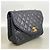 Borsa a tracolla con catena Chanel Matelassé Nero - vista 2