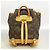 Zaino Louis Vuitton Monogram Mini Montsouris Marrone - vista 13