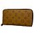 Louis Vuitton Monogram Reverse Zippy Wallet M82444 Castaño