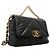 Borsa Chanel in pelle di vitello nera Nero - vista 2