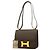 Hermès Bolsa de Ombro Hermes Constance Mini Marrom