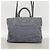 Borsa 2-Way Chanel in denim grigio Marrone - vista 15