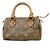 Borsa a mano Louis Vuitton Monogram Mini Speedy M41534 Marrone