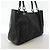 Borsa Tote Gucci GG Canvas Nero - vista 2