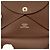 Hermès Hermes Calvi Duo Wallet/Coin Case Brown - view 5