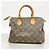 Borsa Louis Vuitton Monogram Speedy 25 Marrone - vista 10