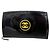 Portefeuille long bi-fold Chanel en cuir verni noir