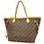 Borsa Tote Louis Vuitton Monogram Neverfull MM Marrone
