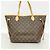 Borsa Tote Louis Vuitton Monogram Neverfull MM Marrone - vista 12