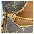 Borsa a tracolla Louis Vuitton Monogram Cartouchiere MM Marrone - vista 9