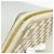 Cartera Larga Louis Vuitton Damier Azur Zippy Organizer Blanco - vista 6