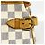 Borsa Tote Louis Vuitton Damier Azur Batignolles Horizontal Bianco - vista 10