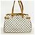 Borsa Tote Louis Vuitton Damier Azur Batignolles Horizontal Bianco - vista 11