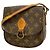 Louis Vuitton Monogram Mini Saint Cloud Schultertasche Braun