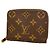 Louis Vuitton Monogram Zippi Münzbeutel Braun