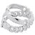 Ring Hermès Anello a Fascia Inflexible Hermes Boucles Sellier in Argento 925 - vista 2