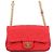 Borsa a tracolla Mini Matelassé con catena Chanel Rosso