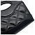 Borsa a tracolla Chanel Matelassé in pelle d'agnello Nero - vista 8