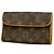 Louis Vuitton Monogram Pochette Florentine Fanny Pack Braun