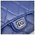 Cartera Tri-Fold Chanel en Azul - vista 7