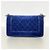 Borsa a tracolla Chanel Boy Chain in Navy Blu navy - vista 10