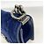 Borsa a tracolla Chanel Boy Chain in Navy Blu navy - vista 7