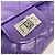 Timeless Borsa a tracolla Chanel in pelle d'agnello viola Porpora - vista 6