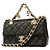 Borsa a tracolla Mini Matelassé con catena Chanel Nero