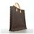 Borsa Tote Louis Vuitton Monogram Sac Plat Marrone - vista 2